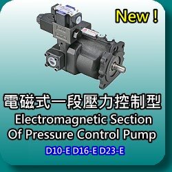 Electromagnetic pressure control plunger pump